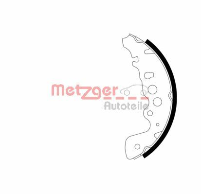 METZGER MG 730 Bremsbackensatz